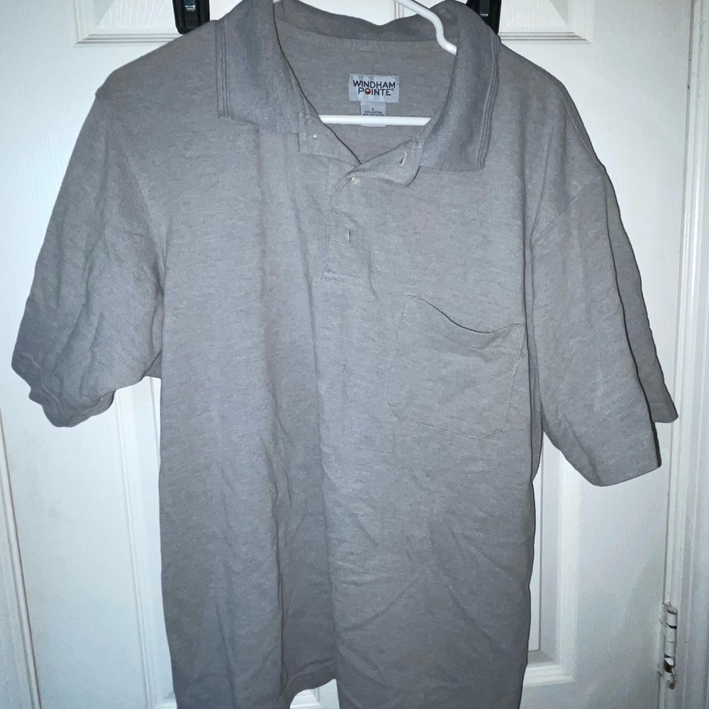 Windham Pointe Light Gray Polo Shirt